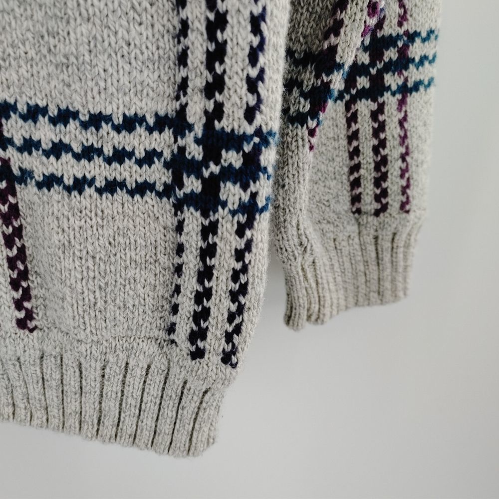 Cambridge Classics Patterned Sweater Tan/Multicol… - image 3